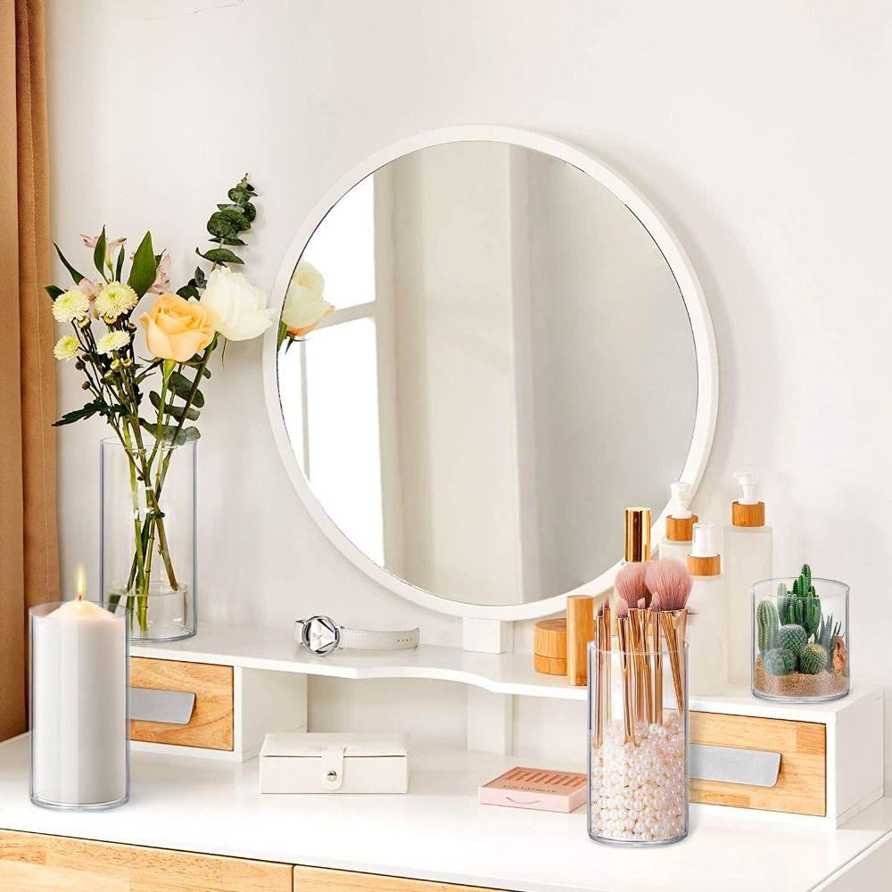 Гостиная Цилиндрические Вазы Домашний Декор Подсвечник для Плавающих Свечей Новая Ваза для Цветов