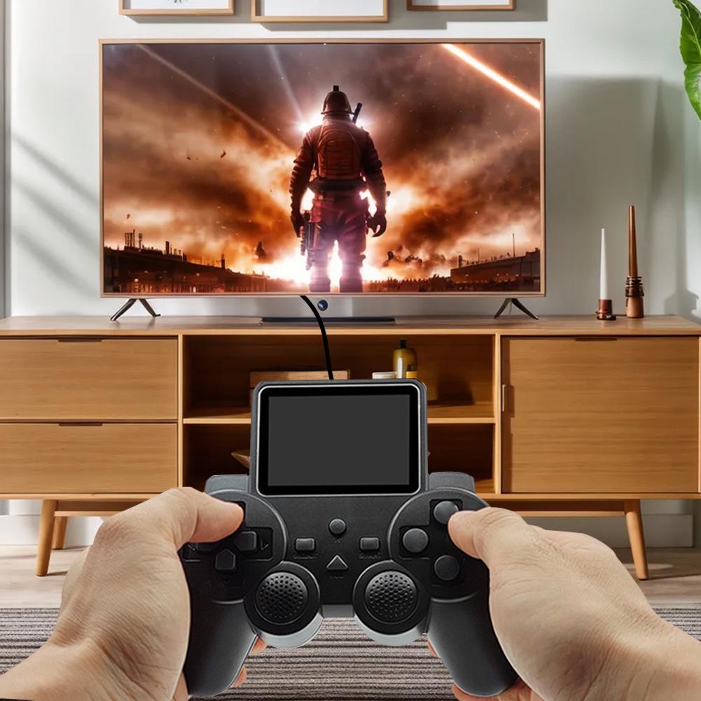 Портативная игровая консоль со встроенными 520 играми, ретро-консоль с перезаряжаемой батареей, классическая игровая консоль