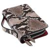 Second Bag Leather Long Wallet Genuine Leather Python Snakeskin Snakeskin Bag Bag Wallet Mini Bag Smartphone Holder [EVERSOUL]