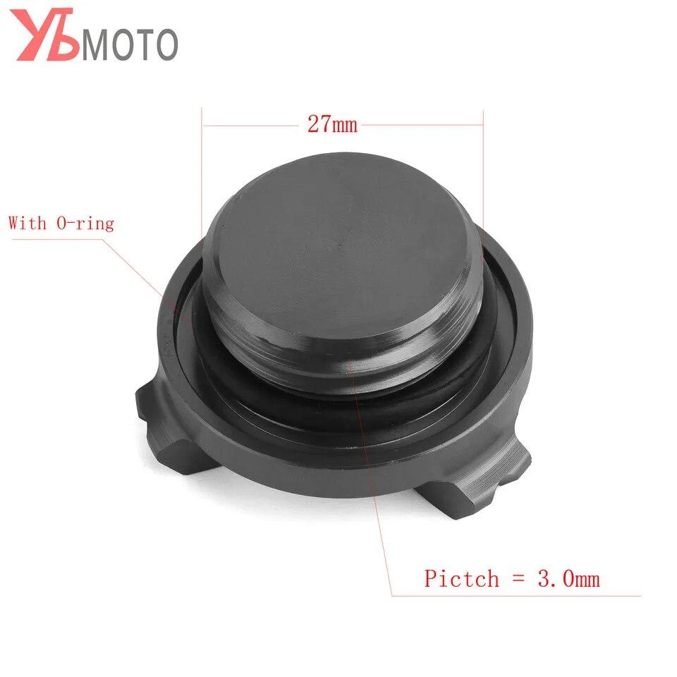 Motorcycle Oil Filler Cap For YAMAHA R3 YZF-R3 YZF R3 2015- 2022 Accessories CNC Engine Oil Cup Plug Cover Screw