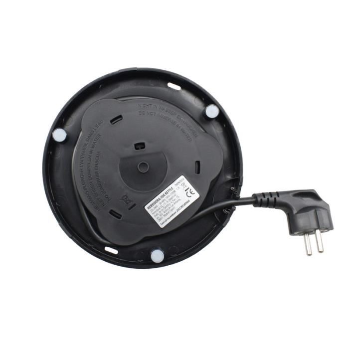 Bouilloire - TMELECTRON - 1,7 L - Verre Borosilicaté - Maintien au chaud - Anti-calcaire