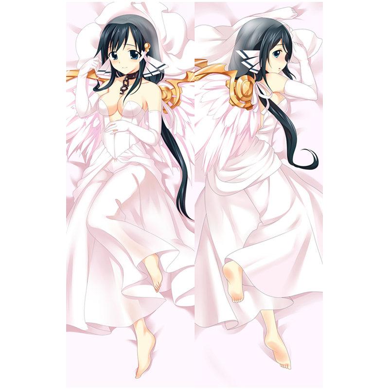 Аниме Sora No Otoshimono Icarus/Ikaros Nymph Dakimakura чехол наволочки 50X160 см в натуральную величину наволочка для обнимания тела подарки