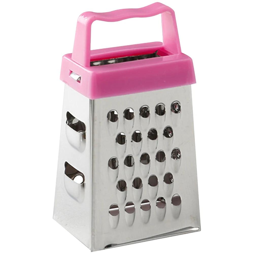 Четырехсторонняя терка из нержавеющей стали, нескользящая ручка, мини-терка для сыра, многофункциональная чеснокодавилка, овощечистки, кухонные аксессуары