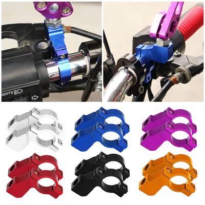 2 шт. 22 мм 7/8" Руль Мотоцикл Квадроцикл Кронштейн для зеркала заднего вида Адаптер Крепление Держатель Зажим Винт ЧПУ