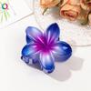 Fashion Bauhinia Egg Flower Hair Clip Back Head Bun Grab Clip Shark Hair Clip Accessories