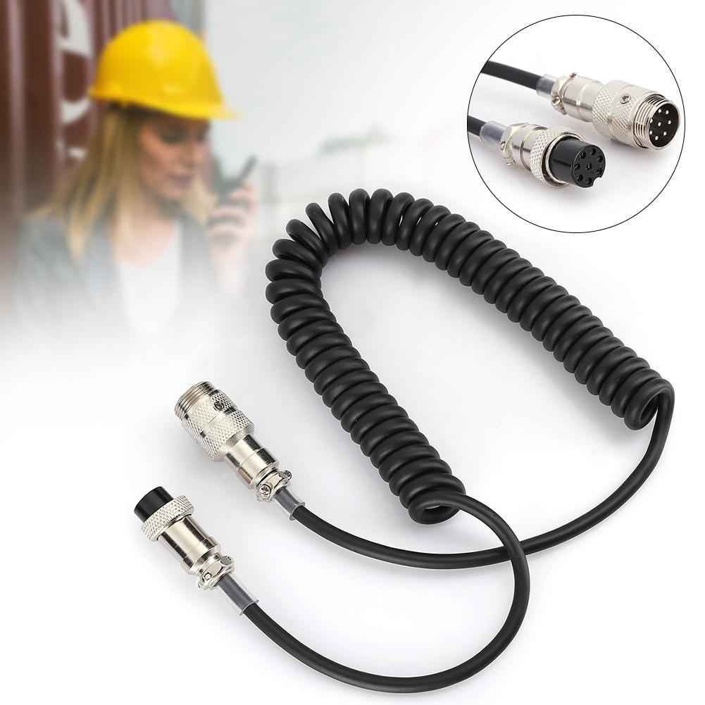 Удлинительный кабель ручного микрофона 1,5 м (4,9 фута), 8 контактов, сигнальная линия системного микрофона