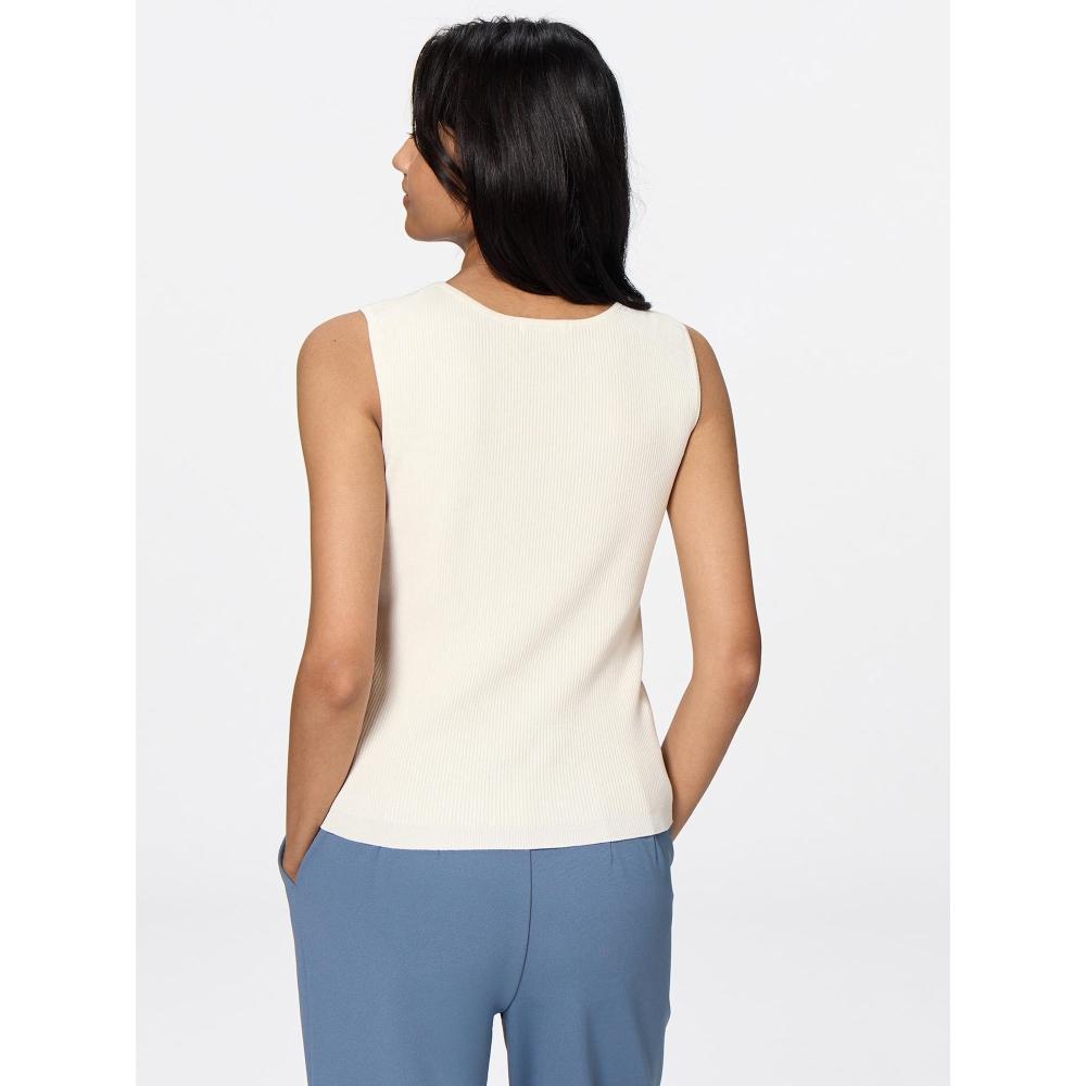 GU by Uniqlo Rib Knit Square Neck Tank Top