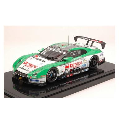 Модель Ebro ADVAN Low Down Force SUPER GT500 2013 года, масштаб 1/43, D'station GT-R № 24.