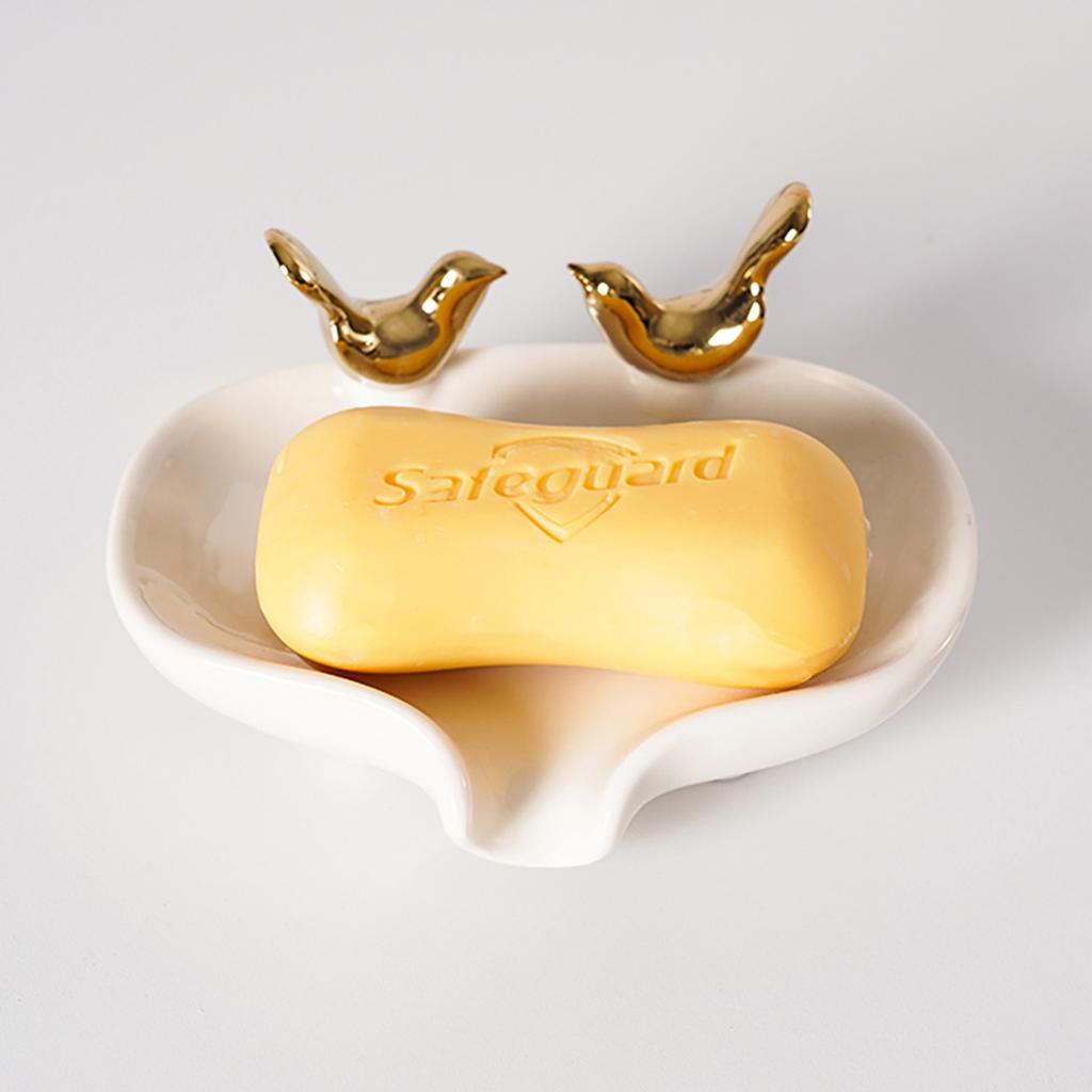 Керамическая мыльница со сливом воды для ванной комнаты, держатель для мыла, держатель для губки на кухне, контейнер для мыла, бытовые туалетные принадлежности