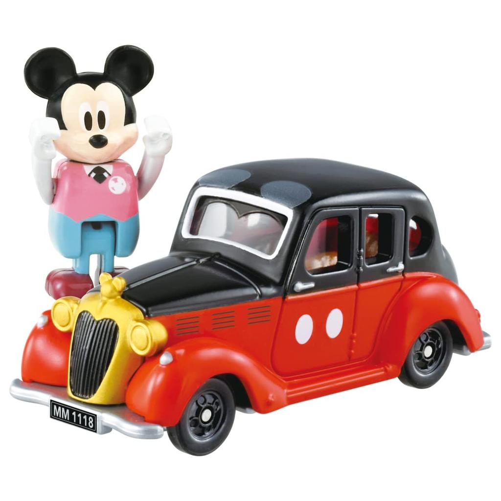 TAKARA TOMY Dream Tomica 176 Disney Motors Dream Star IV Mickey Mouse Miniature Car Toy for Ages 3 and Up No.