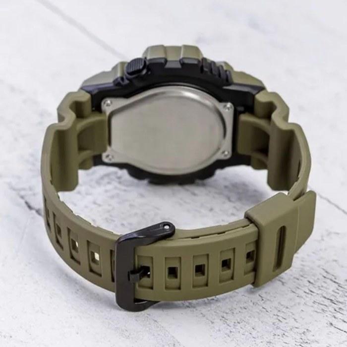 Casio Мужские часы. HDC-700-3A2VDF Зеленый-Цифровой.