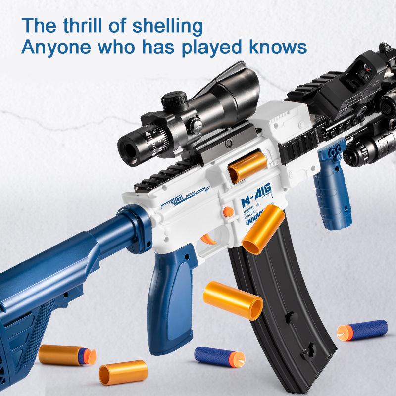 Детский игрушечный пистолет Мягкая пуля М416