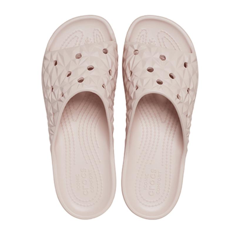 Crocs Классические шлепанцы-облака Дуриана женские кварцево-розовые