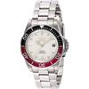 Invicta Pro Diver Automatic Watch, 40mm Case, Silver Stainless Steel Strap, White Dial, Men's 9404, Officially Imported
