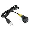 USB-адаптер-кабель Проводной кабель-переходник для CD-плеера Радио 130 см