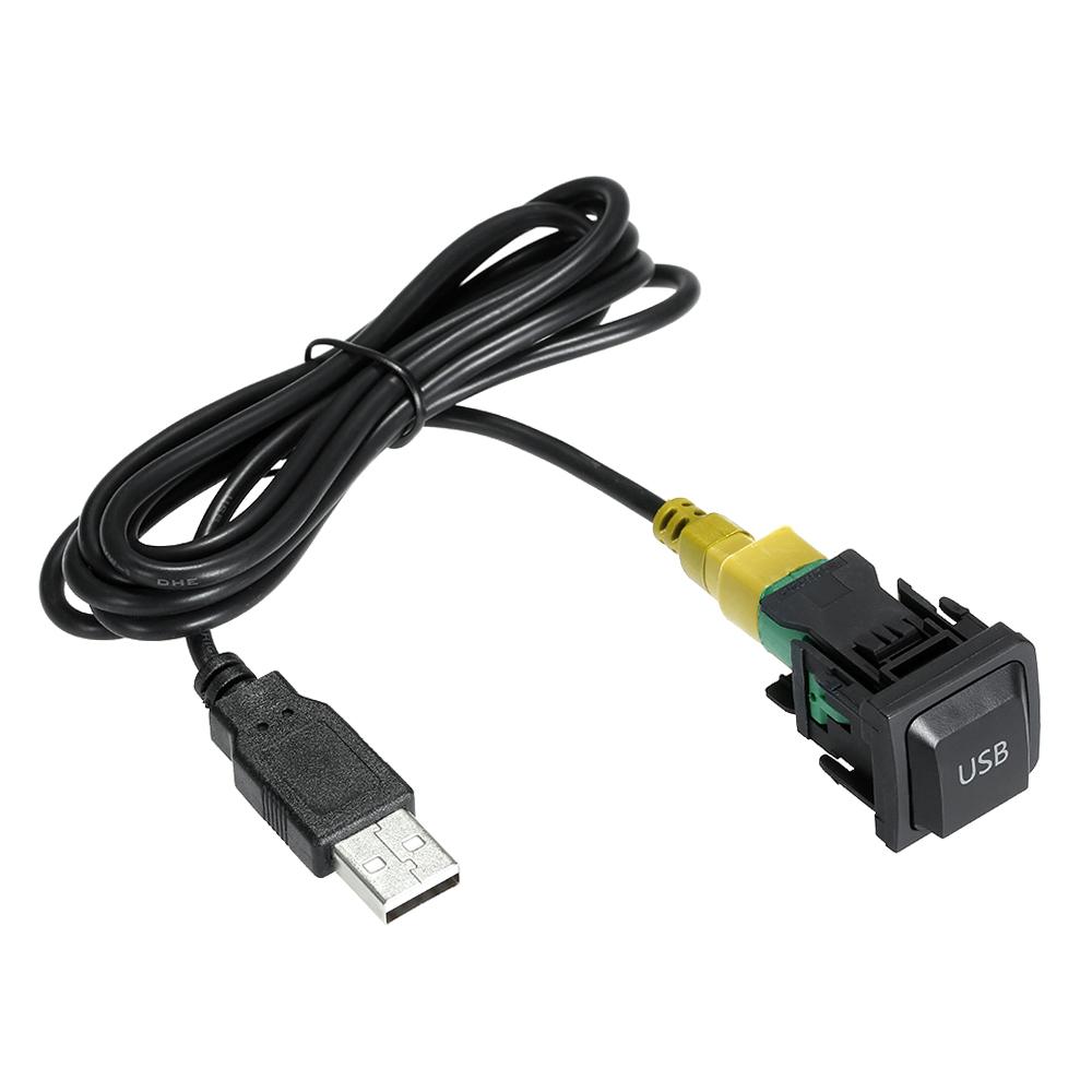 USB-адаптер-кабель Проводной кабель-переходник для CD-плеера Радио 130 см