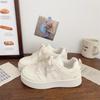 Original Design Sense Little White Shoes 2025 Spring New Versatile Platform Leisure Sports Breathable Women's Shoes Sweet Wind