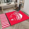 Olympiacos Fc: Red And Black Pride Area Rug Office rug, Chair Rug, Decor Carpet Livingroom bedroom Mat, Large Size Fan gifts Christmas gifts