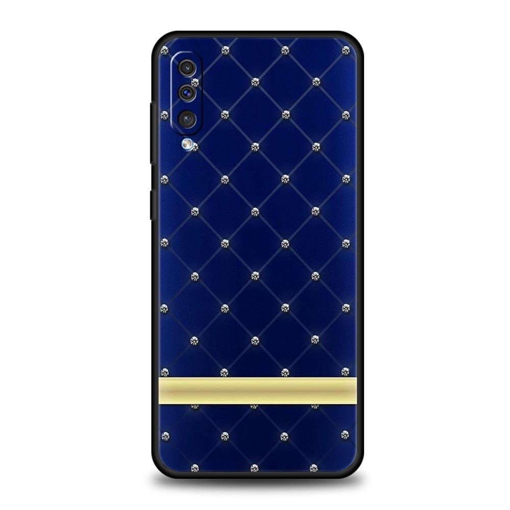 Диван с стеганой текстурой Узор Корона Чехол для телефона Для Samsung A56 A36 A26 A34 A17 A16 A06 A14 A12 A54 A72 A22 A52 A50 A40 A32 Чехол