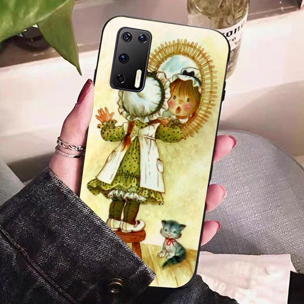 Sarah Kay Girls Phone Case For Huawei P 8 9 10 20 30 40 50 Pro Lite Psmart Honor 10 Lite 70 Mate 20lite