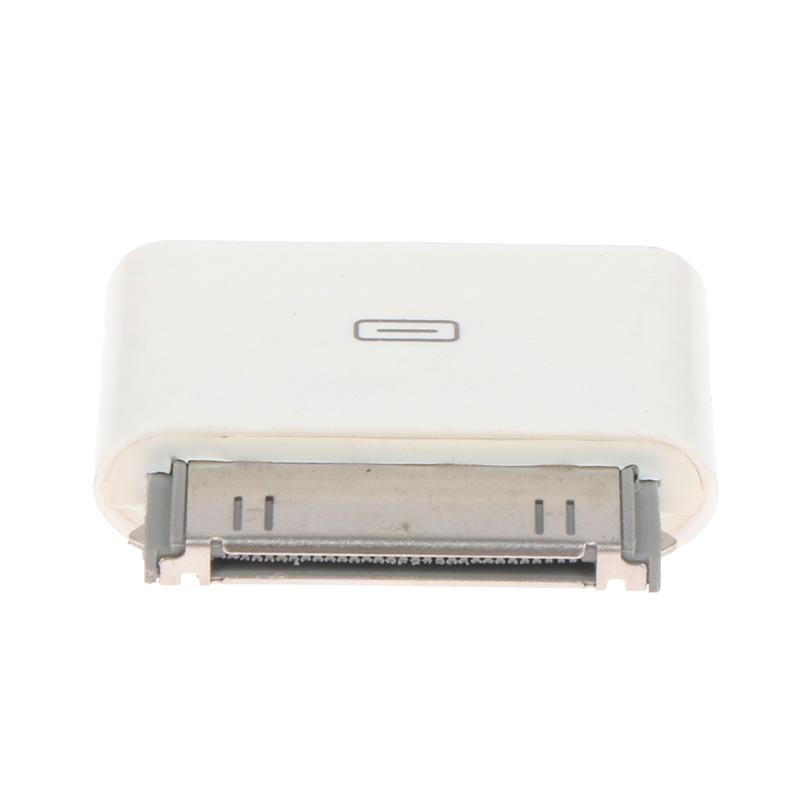 Переходник-адаптер Micro USB на 30-контактный зарядное устройство для iPhone 4 4s 3gs iPod Адаптер для синхронизации данных