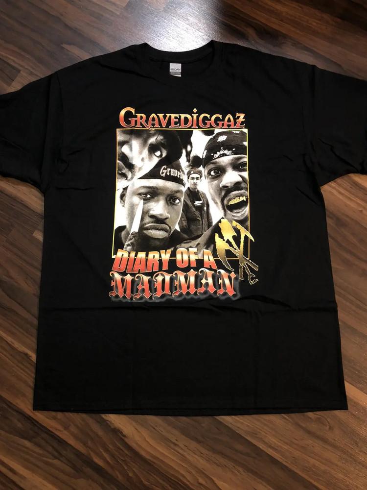 Gravediggaz Band Diary Of A Madman Shirt Unisex S5XL R275 Unisex T-Shirt