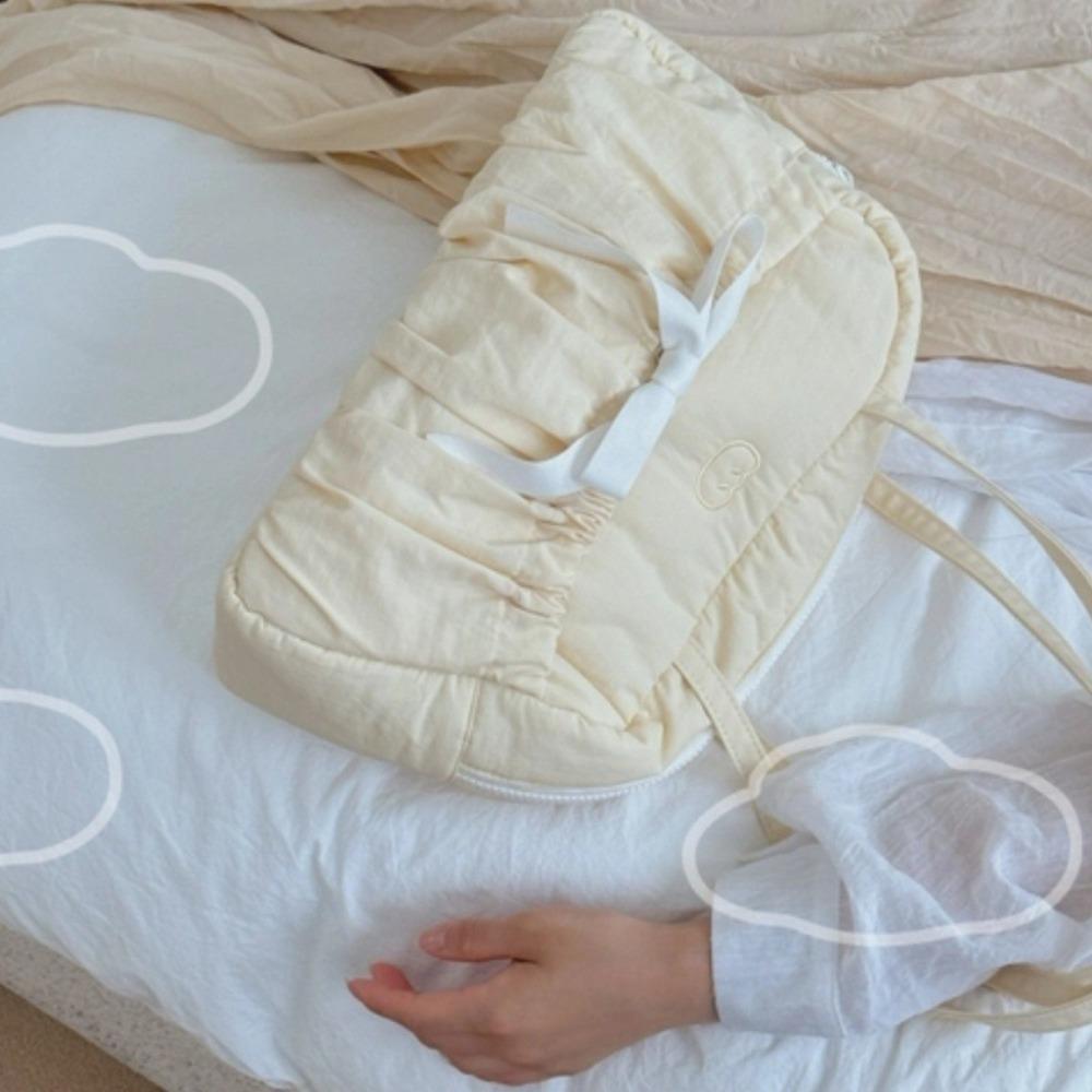 Cloud Embroidery Underarm Bag Large Capacity Travelling Bag Fashion Shoulder Bag Female