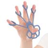 Тренажер для пальцев силиконовый, тренажер для пяти пальцев, кистевой эспандер, тренажер для пальцев, экстензор, фитнес
