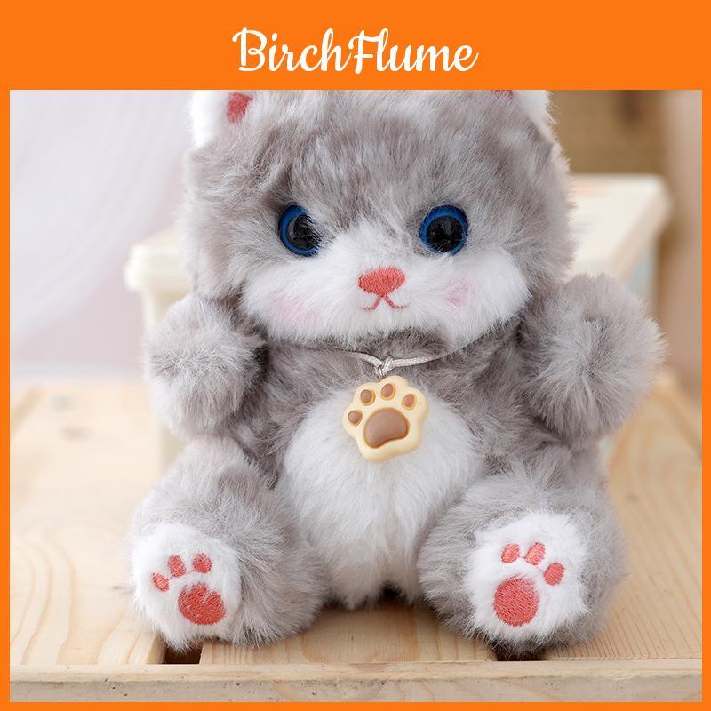 Плюшевая панда, ручная игрушка из мягкого короткого плюша для детей и коллекционеров