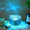 Dynamic Rotating, Water Wave Projector Light RGB Color Changing Cube Atmosphere Lamp  Mood Light