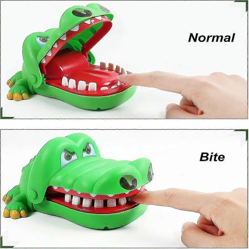 Crocodile Toy Classic Mouth Dentist Bite Finger Family Game Children Kids Action