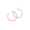 Women Simple Personality Candy Color Round C-shaped Women Jewelry Hoop Earrings Round Earrings