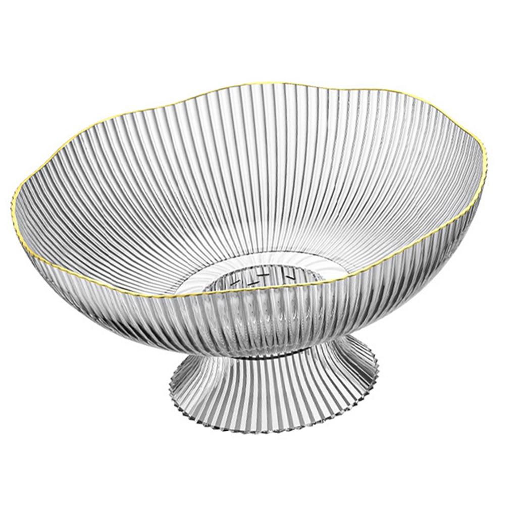 Пластиковая фруктовница на ножках с дренажным отверстием, съемное основание, для дома, гостиная, журнальный столик, для фруктов, конфет, закусок