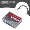 Brand New Fishing Accessorie Fish Hook Super 100pcs 27g Carbon Steel