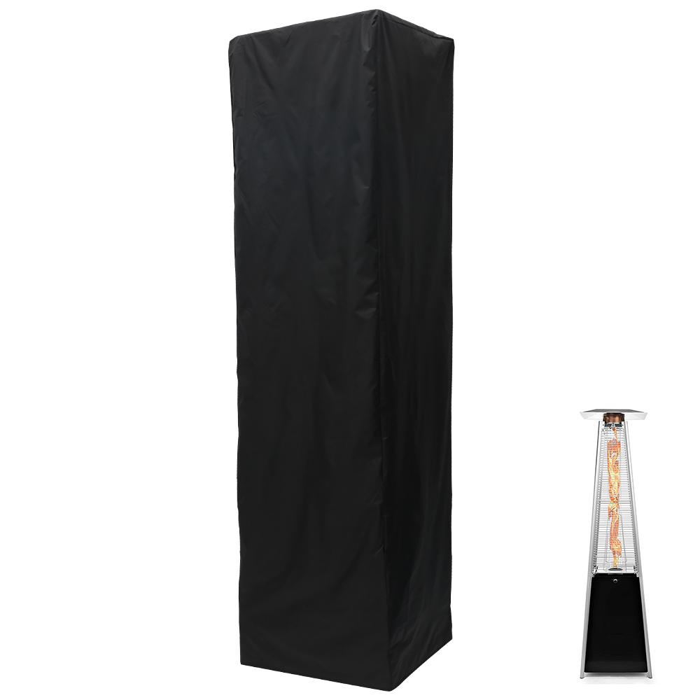1pc Patio Heater Cover Garden Veranda Patio Heaters Cover Dust Cover Outdoor Heater Waterproof Furniture Protector with Zipper