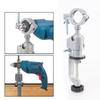 Electric Drill Stand Holder Bracket Multifunctional Rotating Table Vise Swivel Stand Bench Vise Clamp Hardware Tools