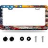I Hope Something Good Happens To You Today License Plate Frame Funny Text License Plate Frames Stainless Steel Accessories Cars Decor With 2 Holes