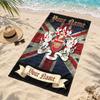 Arsenal F.C. Custom Name Beach Towels Also Serve As Bath Towels Summer Essential a Musthave for the Outdoors the Beach and the Pool