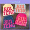 Ruiteng Letter Street Knitted Hat With Breathable Fabric For Autumn Use Winter