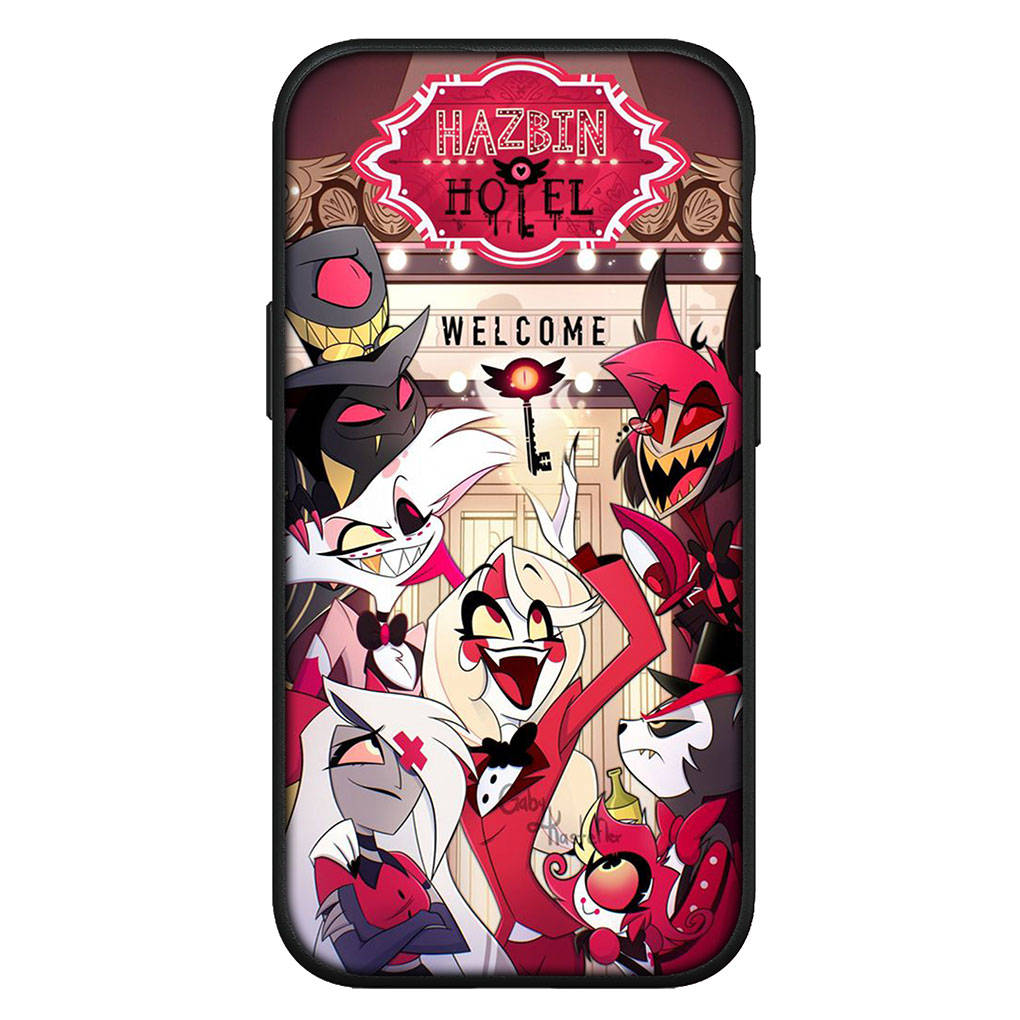 Для iPhone 16 15 Xiaomi Redmi Note 14 13 12 11 Pro Max 16e Samsung Galaxy S25 S24 S23 Moto OPPO Huawei Hazbins Hotels Charile Angel Alastor чехол для телефона