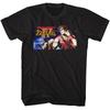 Double Dragon IV Technos Видеоигра Экран боя Японский текст Мужская футболка Унисекс футболка