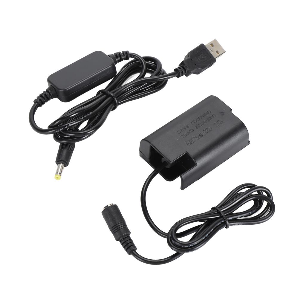 DMW DCC12 Полностью декодированный фиктивный аккумулятор DC-соединитель с кабелем USB 4017 8,7 В для адаптера DMW BLF19E для