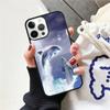 Милый Чехол для Телефона с Дельфином и Океаном Для iPhone 17 Air 15 16 Чехол 11 13 14 Pro Max 12 Plus Max Fundas