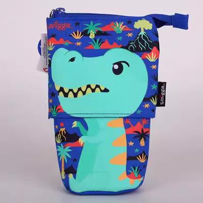 Smiggle Kids Cartoon Character Backpack, Medium Size Preschool Kindergarten School Bag, Fun Stylish Rucksack