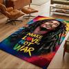 Bob Marley Floor Mat Suitable for Study room Dining Room Game Room Decorate room Anti-slip Rug Decorate Offices Perfect Gift for Friends & Family