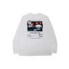 Bape Футболка с длинным рукавом Relaxed Fit Time To Sleep 1H70-111-003