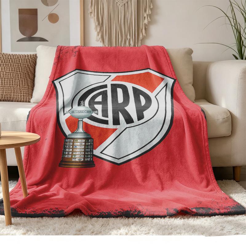 River Plate Soft and comfortable flannel Suitable for sofas living rooms outdoor camping travel and also makes a great anniversary gif