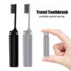 1pcs Folding Travel Toothbrush Outdoor Portable Small Tooth Brush Bamboo Charcoal Toothbrushes for Adults Teeth Brushes YSXX