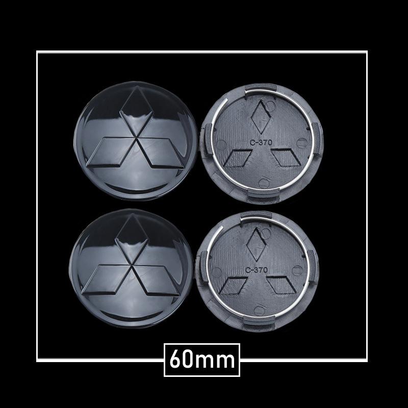 50/54/58/60/81mm Car Wheel Center Hub Cap Cover Rim Badge for Mitsubishi ASX Ralliart Eclipse Competition TRITION Evolution X wszm26