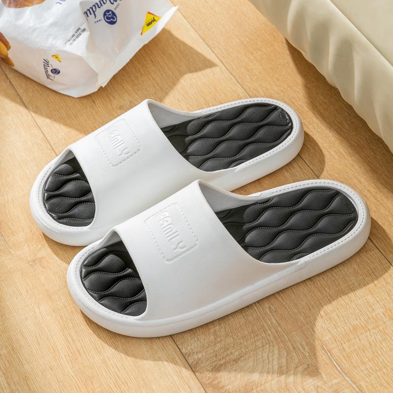 Тапочки женские летние домашние нескользящие домашние для пары домашние для ванной комнаты банные прохладные тапочки мужские